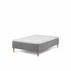 Opus Elite boxmadras i 120x200 cm i lys grå inkl. topmadras