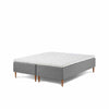 Opus Elite boxmadras 160x200 cm i lys grå inkl. topmadras