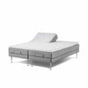 Opus Basic elevationsseng 180x200 cm i grå inkl. topmadras
