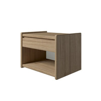 Natbord model 21-50-37 fra Kaagaard i olieret eg med 1 stk. skuffe