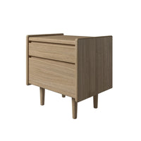 Natbord model 22-50-37 fra Kaagaard i olieret eg med 2 stk. skuffer