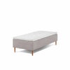 Opus Home boxmadras i 90x210 cm i beige inkl. topmadras
