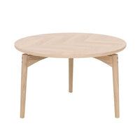 Aeris sofabord fra PBJ Furniture i hvidolieret egetræ