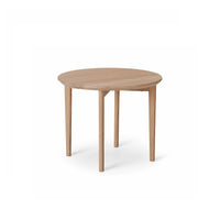 SM 241 hjørnebord fra Skovby Møbelfabrik i massiv hvidolieret eg