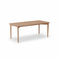 SM 244 sofabord fra Skovby Møbelfabrik i massiv eg