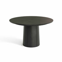 SM 33 spisebord fra Skovby med top og ben i sortlakeret eg