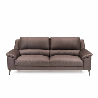 Agersø 3-pers sofa fra Hjort Knudsen monteret med slidstærkt Ranch møbelstof med metalben