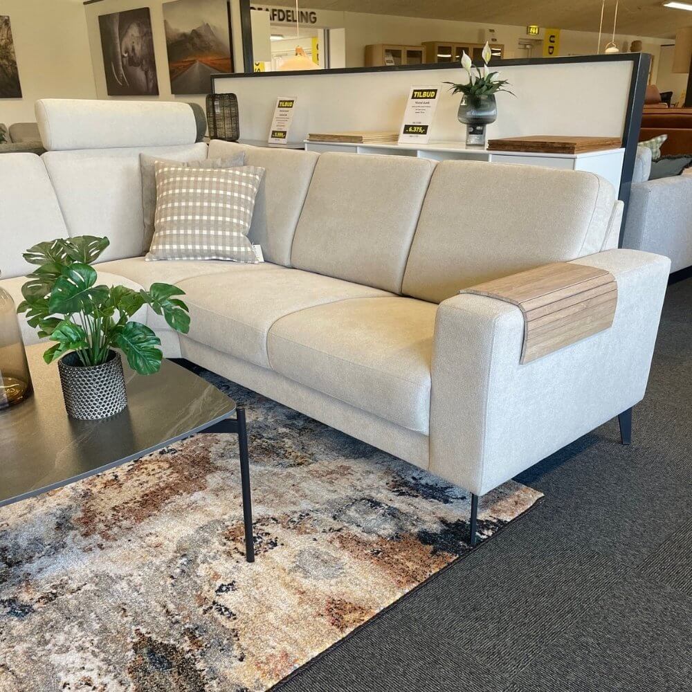 City | Hjørnesofa m. open-end