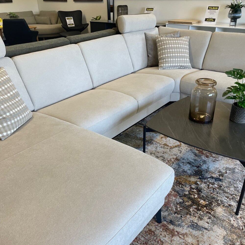 City | Hjørnesofa m. open-end