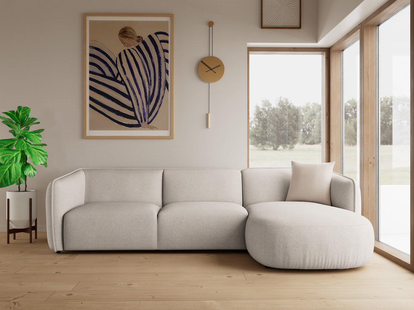Loures | Chaiselong sofa