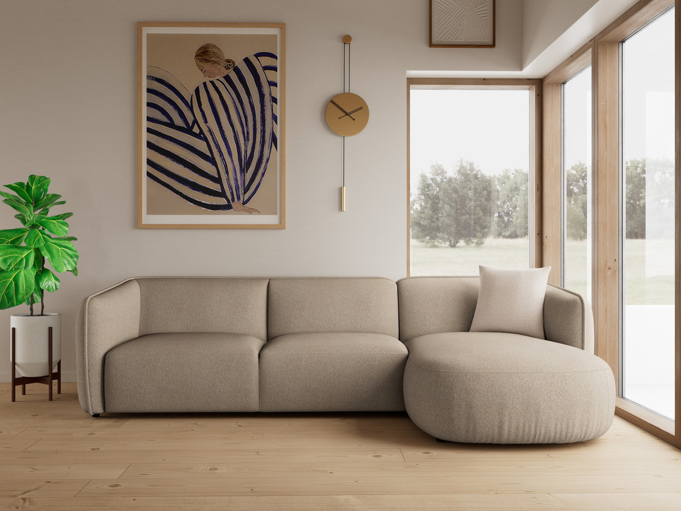 Loures | Chaiselong sofa