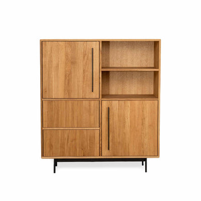 Options highboard fra Kristensen og Kristensen i naturolieret egetræ.